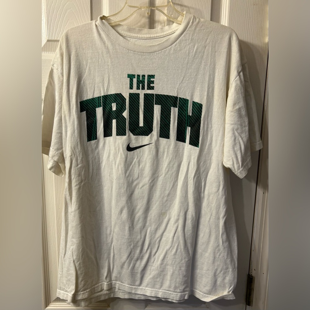 Vintage Boston Celtics Paul Pierce NBA Finals MVP 2008 T Shirt size L